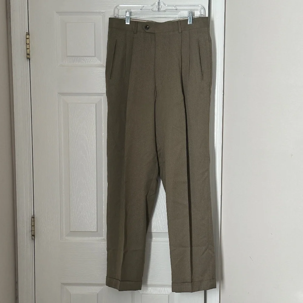 Men's Pronto-Uomo Slacks Pants Size 34R  Suit Separate Dress Pant